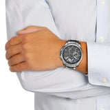 Tommy Hilfiger Decker Quartz Black Dial Black Steel Strap Watch for Men - 1791347 Buy Now By Tommy Hilfiger