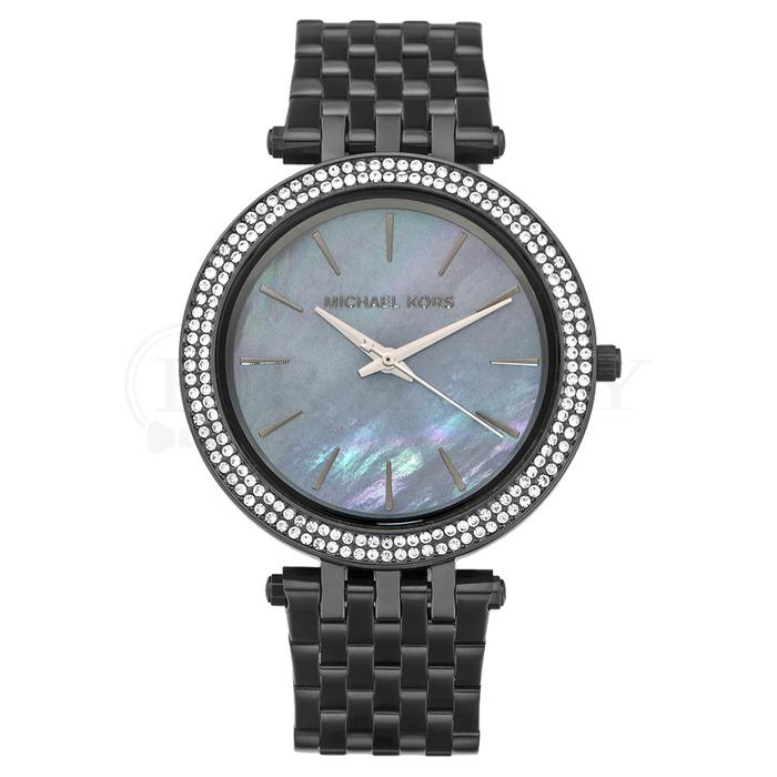 Michael Kors Darci Quartz Mother of Pearl Grey Dial Grey Steel Strap Watch For Women - MK3433 Buy Now By Michael Kors