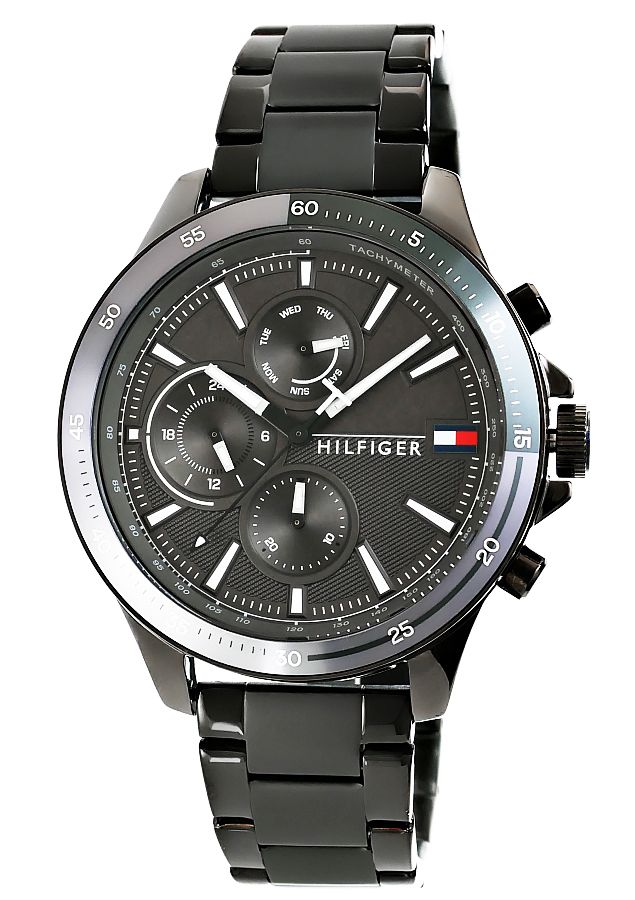 Tommy Hilfiger Bank Grey Dial Grey Steel Strap Watch for Men - 1791719 Buy Now By Tommy Hilfiger