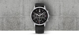 Tommy Hilfiger Kyle Quartz Black Dial Black Leather Strap Watch for Men - 1791630 Buy Now By Tommy Hilfiger