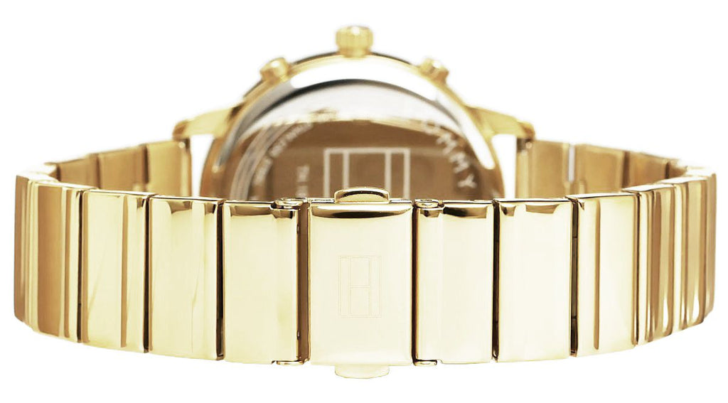 Tommy Hilfiger Blake White Dial Gold Steel Strap Watch for Women - 1781905 Buy Now By Tommy Hilfiger
