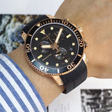 Tissot Seastar 1000 Chronograph Black Dial Black Rubber Strap Watch For Men - T120.417.37.051.00 Buy Now By Tissot