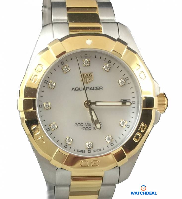 Tag Heuer Aquaracer White Mother of Pearl Dial Watch for Women - WBD1322.BB0320 Buy Now By Tag Heuer