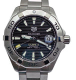 Tag Heuer Aquaracer Automatic Caliber 5 Black Dial Silver Steel Strap Watch for Men - WBD2110.BA0928 Buy Now By Tag Heuer