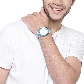 Michael Kors Lexington Chronograph Turquoise Dial Turquoise Steel Strap Watch For Men - MK8793 Buy Now By Michael Kors