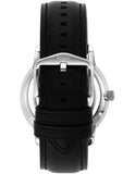 Fossil Neutra Minimalist Moonphase Black Dial Black Leather Strap Watch for Men - FS5904 Buy Now By Fossil