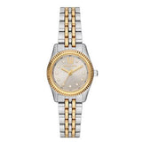 Michael Kors Lexington Three-Hand Silver Dial Two Tone Steel Strap Watch for Women - MK4815 Buy Now By Michael Kors