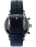 Emporio Armani Luigi Chronograph Blue Dial Blue Leather Strap Watch For Men - AR11451 Buy Now By Emporio Armani