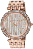 Michael Kors Darci Rose Gold Dial Rose Gold Steel Strap Watch for Women - MK3439 Buy Now By Michael Kors