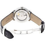 Tissot Automatics III Day Date Black Dial Black Leather Strap Watch For Men - T065.430.16.051.00 Buy Now By Tissot