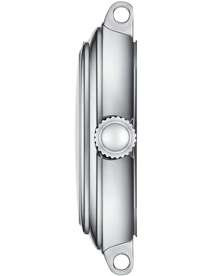 Tissot Bellissima Small Lady Silver Dial Black Leather Strap Watch For Women - T126.010.16.013.00 Buy Now By Tissot