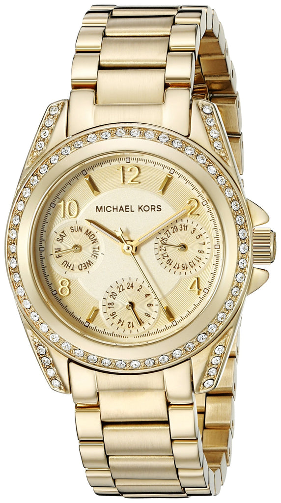 Michael Kors Blair Gold Dial Gold Steel Strap Watch for Women - MK5639 Buy Now By Michael Kors