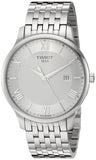 Tissot T Classic Tradition Silver Dial Silver Steel Strap Watch For Men - T063.610.11.038.00 Buy Now By Tissot