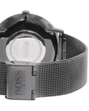 Hugo Boss Horizon Quartz Black Dial Black Mesh Bracelet Watch For Men - 1513542 Buy Now By Hugo Boss