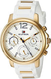 Tommy Hilfiger Claudiia White Dial White Steel Strap Watch for Women - 1781745 Buy Now By Tommy Hilfiger