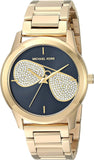 Michael Kors Hartman Analog Quartz Black Dial Gold Steel Strap Watch For Women - MK3647 Buy Now By Michael Kors