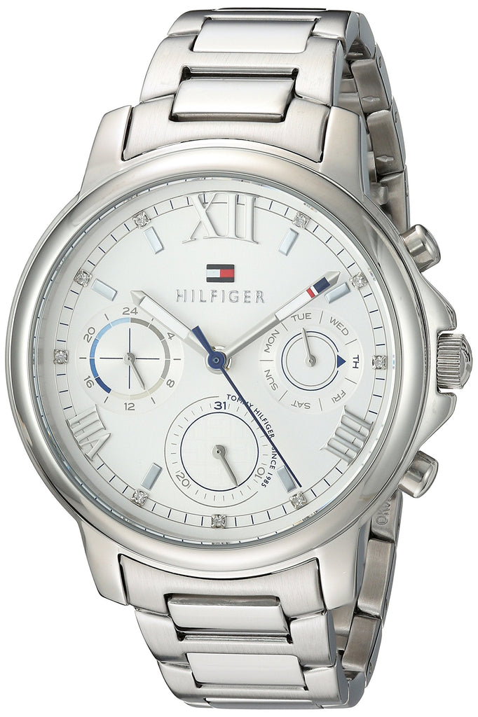 Tommy Hilfiger Claudia Silver Dial Silver Steel Strap Watch for Women - 1781741 Buy Now By Tommy Hilfiger