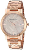 Burberry The City Rose Gold Dial Rose Gold Steel Strap Watch for Women - BU9034 Buy Now By Burberry