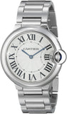 Cartier Ballon Bleu De Cartier Silver Dial Silver Steel Strap Watch for Women - W69011Z4 Buy Now By Cartier