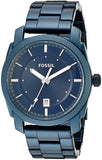 Fossil Machine Blue Dial Blue Steel Strap Watch for Men - FS5231 Buy Now By Fossil