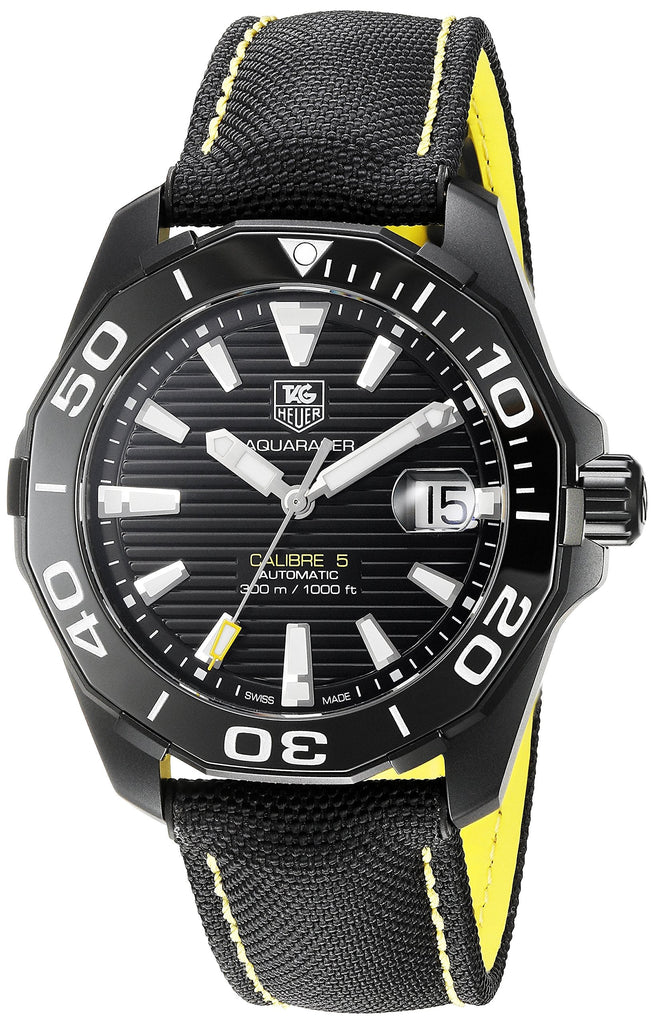 Tag Heuer Aquaracer Black Dial Watch for Men - WAY218A.FC6362 Buy Now By Tag Heuer