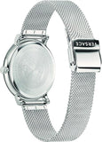 Versace V-Circle Silver Dial Silver Mesh Bracelet Watch for Men - VBQ060017 Buy Now By Versace