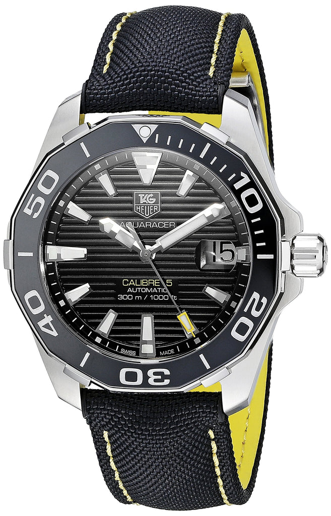 Tag Heuer Aquaracer Black Dial Watch for Men - WAY211A.FC6362 Buy Now By Tag Heuer