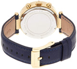 Michael Kors Parker Gold Dial Blue Leather Strap Watch for Women - MK2280 Buy Now By Michael Kors