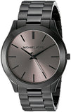 Michael Kors Slim Runway Black Dial Black Steel Strap Watch for Men - MK8507 Buy Now By Michael Kors