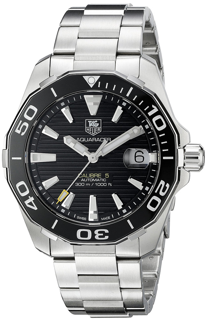 Tag Heuer Aquaracer Black Dial Watch for Men - WAY211A.BA0928 Buy Now By Tag Heuer