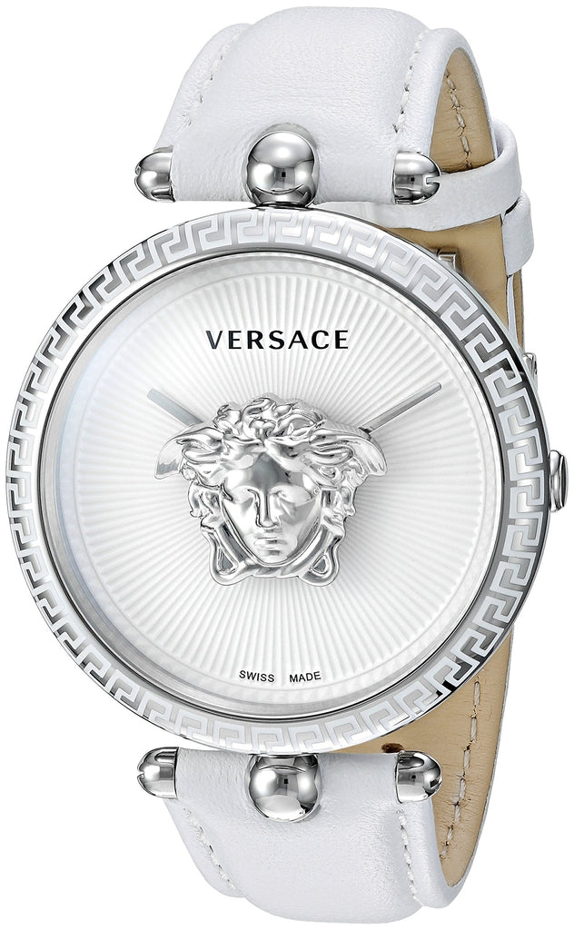 Versace Palazzo Empire White Dial White Leather Strap Watch for Women - VCO010017 Buy Now By Versace