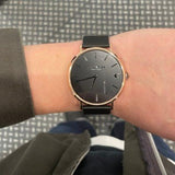 Coach Charles Black Ion Dial Black Mesh Bracelet Watch for Men - 14602470 Buy Now By Coach