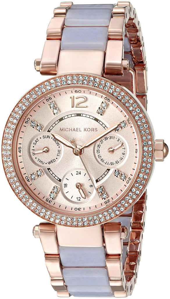 Michael Kors Parker Gold Dial Two Tone Steel Strap Watch for Women - MK6327 Buy Now By Michael Kors