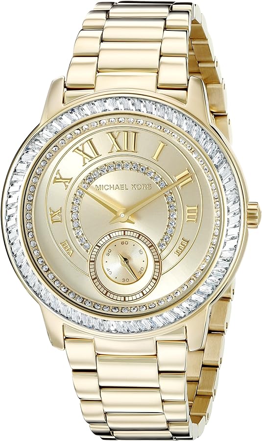 Michael Kors Madelyn Quartz Gold Dial Gold Steel Strap Watch For Women - MK6287 Buy Now By Michael Kors