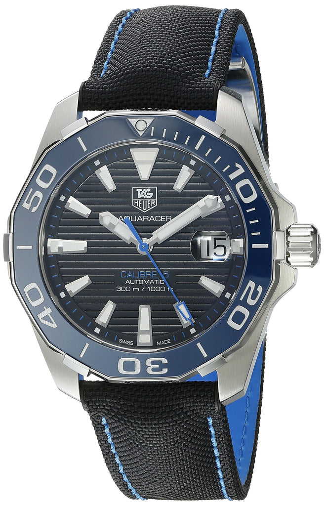 Tag Heuer Aquaracer Blue Dial Watch for Men - WAY211B.FC6363 Buy Now By Tag Heuer