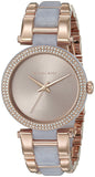 Michael Kors Delray Rose Gold Dial Two Tone Steel Strap Watch for Women - MK4319 Buy Now By Michael Kors