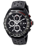 Tag Heuer Formula 1 Automatic Chronograph Black Dial Black Leather Strap Watch for Men - CAZ2011.FT8024 Buy Now By Tag Heuer