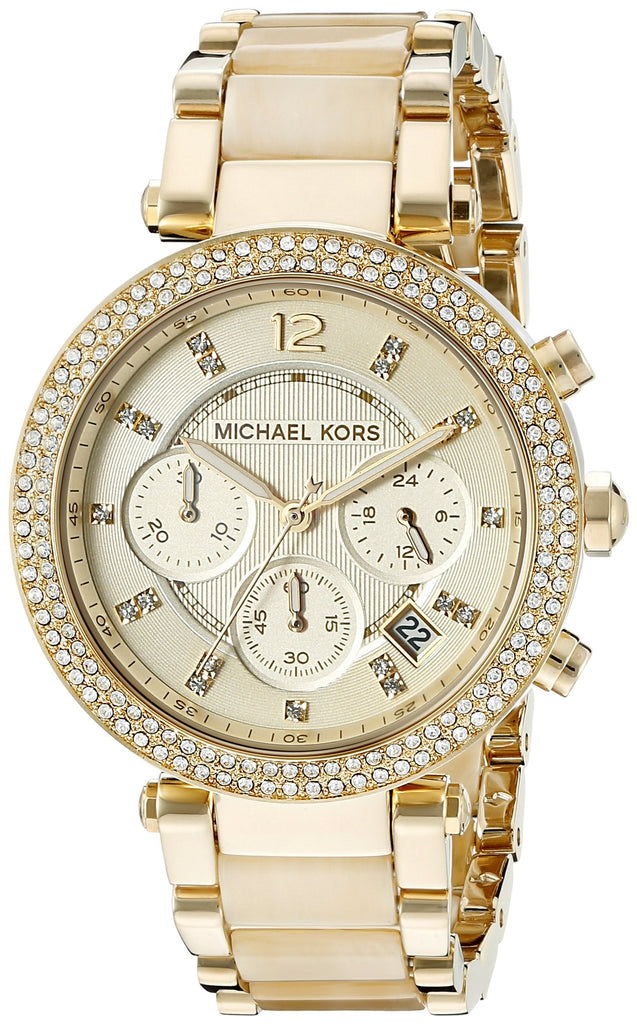 Michael Kors Parker Gold Dial Gold Steel Strap Watch for Women - MK5632 Buy Now By Michael Kors