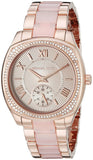 Michael Kors Bryn Rose Gold Dial Two Tone Steel Strap Watch for Women - MK6135 Buy Now By Michael Kors