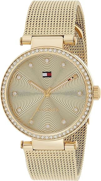 Tommy Hilfiger Lynn Quartz Gold Dial Gold Mesh Bracelet Watch For Women - 1781864 Buy Now By Tommy Hilfiger