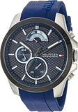 Tommy Hilfiger Decker Quartz Blue Dial Blue Rubber Strap Watch for Men - 1791350 Buy Now By Tommy Hilfiger