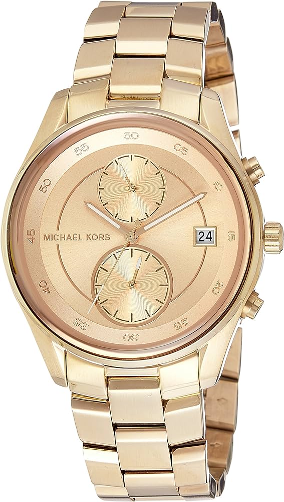 Michael Kors Briar Analog Gold Dial Gold Steel Strap Watch For Women - MK6464 Buy Now By Michael Kors