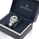 Maserati Royale Chronograph Grey Dial Silver Steel Strap Watch For Men - R8873637003 Buy Now By Maserati