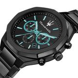 Maserati STILE Aqua Edition Black Dial Chronograph Watch For Men - R8873644001 Buy Now By Maserati