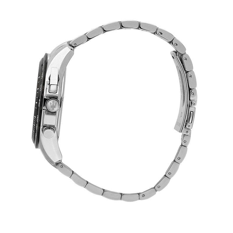 Maserati Traguardo Chronograph Silver Dial Silver Steel Strap Watch For Men - R8873612049 Buy Now By Maserati