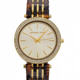 Michael Kors Darci Gold Dial Brown Two Tone Steel Strap Watch for Women - MK4326 Buy Now By Michael Kors