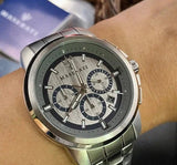 Maserati Successo Chronograph Silver Dial Silver Steel Strap Watch For Men - R8873621006 Buy Now By Maserati