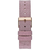 Guess Mariposa Pink Dial Pink Leather Strap Watch for Women - GW0008L2 Buy Now By Guess