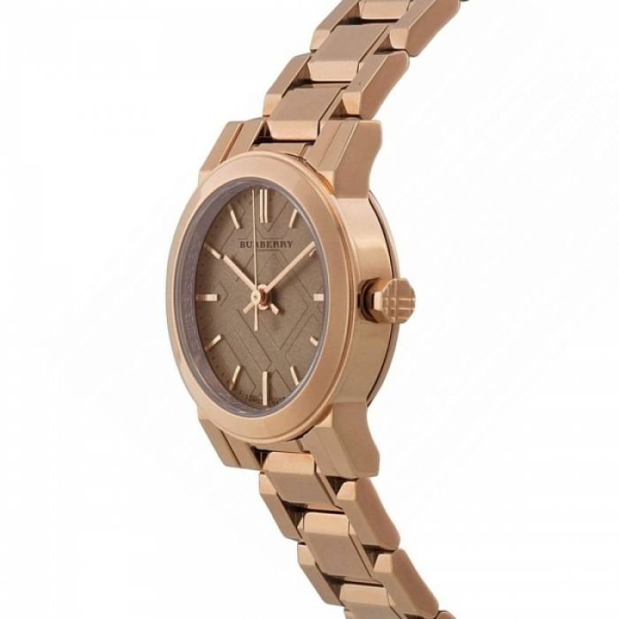 Burberry The City Nude Dial Rose Gold Steel Strap Watch for Women - BU9228 Buy Now By Burberry