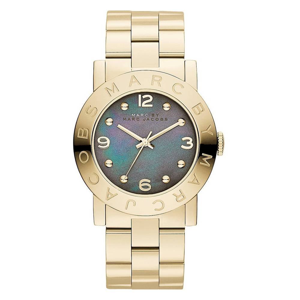 Marc Jacobs Amy Green Dial Gold Steel Strap Watch for Women - MBM8609 Buy Now By Marc Jacobs
